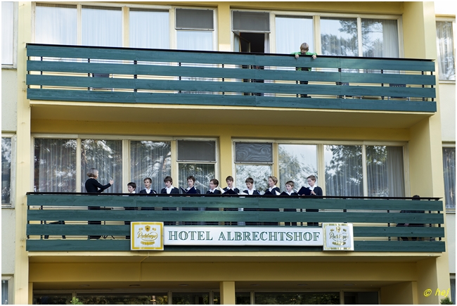 Members of the Dresden Kreuzchor